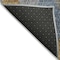 Homeroots 5' X 8' Gray Gold And Blue Argyle Washable Indoor Outdoor Area Rug 613694 - alternate 4