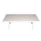 Newtechwood 86" Poly Aluminum BBQ Table in Icelandic Smoke White OD-DIT-723-22-SW - alternate 1