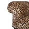 Homeroots 40in Brown Genuine Leather and Solid Wood Upholstered Bench 723438 - alternate 4