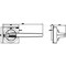 Siemens handle with masking plate EMERGENCY-STOP illuminated size 100x 100 for 8UD1861-4CF05 - alternate 3