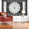 Homeroots 80" X 56" Black And White Cotton Hanging Tapestry 397208 - alternate 3