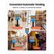 Vevor Candy Vending Machine Four Compartment Candy Vending Machine with Stand ak29 - alternate 3