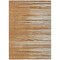 Homeroots 8' X 10' Brown Copper And Ivory Striped Washable Indoor Outdoor Area Rug 597280 - alternate 5