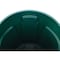 Rubbermaid Commercial Round Recycling Bin, Green, 22" Dia, Polyethylene 1788472 - alternate 3