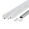M-D Building Products 36 in. Silver Aluminum U-Shape Screw-on Under Door Seal 06155 - alternate 3