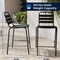 Flash Furniture Commercial Black Restaurant Stack Stool TLH-015H-BK-GG - alternate 11