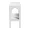 Bali & Pari Nolan Grasscloth Console Table with Scalloped Apron 266-14585-ZORO - alternate 4