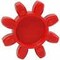 Timken Lovejoy 2.56 in. Outside diameter, Jaw Coupling, Spider, Urethane GS 28 SPIDER 98A RED - alternate 2