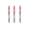 Milwaukee Tool 12 in x 10 TPI Reciprocating Saw Blade, 3 PK 48-00-5353 - alternate 1