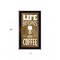 Homeroots Life Begins after Coffee 1 Black Framed Print Wall Art 416230 - alternate 3