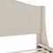 Martha Stewart Amelia Full Upholstered Platform Bed w/Curved Headboard and Cushioned Siderails, Wood Slat, Beige TW-3WDB02B-F-BG-MS - alternate 4