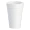 Dart Foam Drink Cups, 16oz, White, PK1000 PK 16J16 - alternate 1