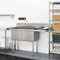 Koolmore 57 in. 16-Gauge 2-Compartment Sink with 18 in. Right drainboard, Bowl Dimensions 18''x18''x14'' KM-SB181814-18R316 - alternate 5