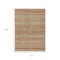 Homeroots 10' X 14' Terra Cotta And Rust Striped Washable Indoor Outdoor Area Rug 615391 - alternate 3