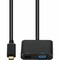 Add-On AddOn 8in USB-C Male to HDMI (4K), VGA Female Hub with Aluminum Housing USBC2H4VMFAL-AA - alternate 1