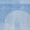Homeroots 9' X 12' Sky Blue And Denim Blue Geometric Washable Indoor Outdoor Area Rug 582702 - alternate 3
