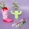 Art 101 Paint Your Own Ceramic Vase Art Set with Cactus and Cowboy Boot Designs 41050MB - alternate 2
