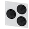 Siemens ALPHA 1250 DIN cable entry flange for lower flange opening in the floor 8GK9100-0KK16 - alternate 1