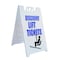 Signmission Discount Lift Tickets, A-Frame & 2 Decals Installed, Heavy-Duty Plastic Frame SBHD-D-2436-Discount Lift Tickets - alternate 1