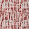 Homeroots 5' X 8' Red And Ivory Abstract Washable Indoor Outdoor Area Rug 602516 - alternate 5
