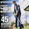 Greenworks 24V, 2 x 24V 8'' Brushless Edger with, 2 4.0 Ah Batteries &Charger 2701202 - alternate 5