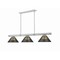 Z-Lite Vanguard Brushed Nickel 3 Light Billiard 3050-3BN-ARS - alternate 1