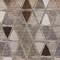 Homeroots 5' X 8' Brown Beige And Khaki Geometric Washable Indoor Outdoor Area Rug 583017 - alternate 5