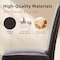 Yssoa Upholstered Parsons Dining Chair, Faux Leather Dining Room Chair with Solid Wood Legs and Nai 3A88FNCHARDINNINGBRNX2 - alternate 4