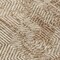 Homeroots 8' Brown And Beige Round Geometric Washable Indoor Outdoor Area Rug 594571 - alternate 4