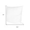Homeroots 20" White Cotton Throw Pillow Insert 608273 - alternate 4