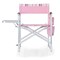 Picnic Time Family Of Brands Sports Chair, Pink with Pink Stripe Accents 809-00-102-000-0 - alternate 4