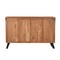 Homeroots 60" Natural Live Edge Solid Wood Six Drawer Double Dresser 571535 - alternate 9