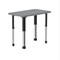Correll TFL Collaborative Desk, 20 in D X 34 in W X Particleboard AD3420TF-REC-15-09-13 - alternate 1