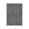 Homeroots 9' X 12' Charcoal And Gray Abstract Washable Indoor Outdoor Area Rug 594927 - alternate 5