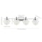 Jonathan Y Orleans 35.75" 4-Light Iron/Glass Coastal Cottage LED Vanity Light, Chrome JYL3533A - alternate 4
