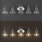 Jonathan Y Shirley 36.25" 5-Light Farmhouse Industrial Metal LED Vanity Light w/Seeded Glass Globe Shades, Chrom JYL7906A - alternate 5