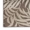 Homeroots 6' X 9' Brown And Ivory Palm Leaf Indoor Outdoor Area Rug 550159 - alternate 2