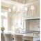 Z-Lite Aslin Textured White 6 Light Linear Chandelier 830-44L-TXWH - alternate 5