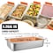 Vevor 6" Deep Steam Table Pan Full Size 20.5 L/21.7 Quart Stainless Steel Anti-Jam, 6PK CP20X12X6TZ600001V0 - alternate 3
