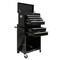 Wrightmaster 21 in. W x 13 in. D 6-Drawers Black Metal Rolling Tool Chest Combo ZR-245685 - alternate 4