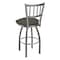 Holland Bar Stool Co 810 Contessa Stainless Steel 36in Swivel Bar Stool with Graph Chalice Seat 81036SS019 - alternate 2
