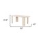 Homeroots 82" Natural Wood Oval Dining Table 557690 - alternate 4