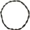 Homeroots 23" Black Metal Round Braided Tabletop Sculpture 392413 - alternate 3