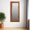 Homeroots 32" Brown Live Edge Solid Wood Full Length Hanging Mirror 567999 - alternate 1