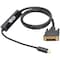 Tripp Lite USB C TO DVI ADAPTER CABLE CONVERTER 1080P M/M THUNDERBOLT 3 COMPATIBLE, USB TYP U444-003-D - alternate 3