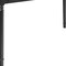 Homeroots 43" Black Fir Solid Wood Writing Desk With Two Drawers 402019 - alternate 3