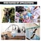 Kable Kontrol Identification & Tamper Proof Cable Zip Ties, 9 in L, Blue, HDPE (High-density polyethylene), 50 PK CTPT-9-50-BL - alternate 3