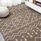Jonathan Y Nokat Tribal Bohemian Brown/Beige 3 ft. x 5 ft. Indoor/Outdoor Area Rug SMB131B-3 - alternate 6