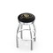 Holland Bar Stool Co 30" Chrome Colorado Swivel Bar Stool, Accent Ring L8C3C30ColoUn - alternate 1