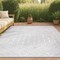 Jonathan Y Peralta Moroccan Diamond Ivory 4 ft. x 6 ft. Indoor/Outdoor Area Rug IBZ103D-4 - alternate 1